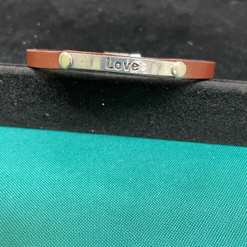 Plunder Brown 'Love' Bracelet